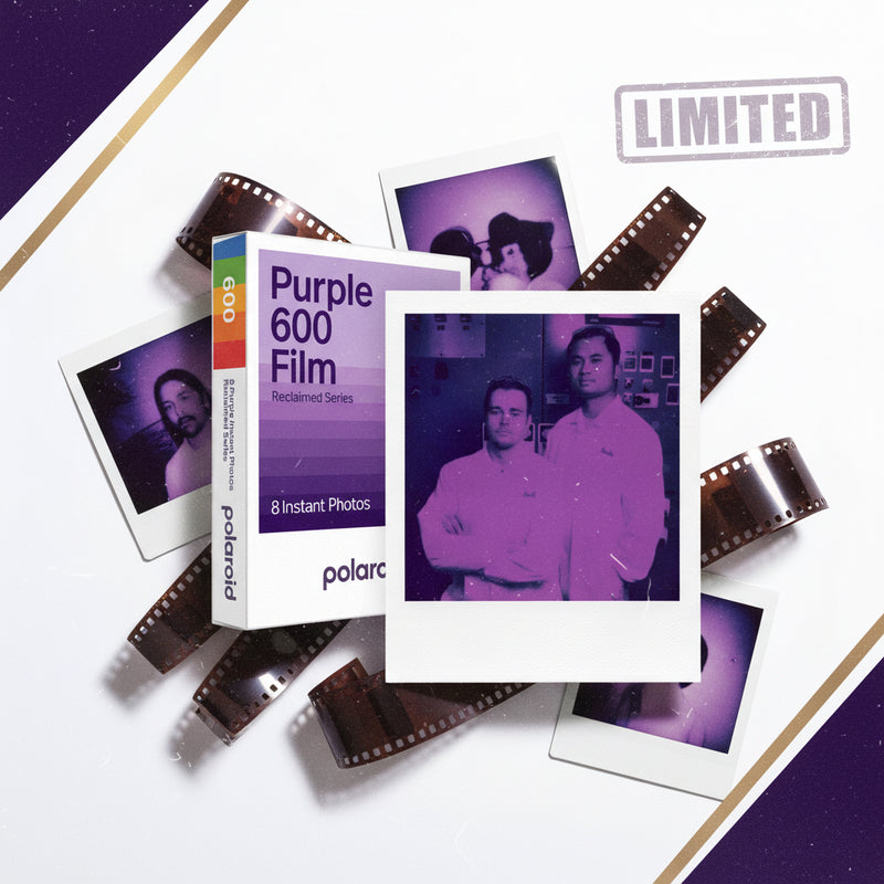 Polaroid Purple 600 Film – Reclaimed Series Instant Film