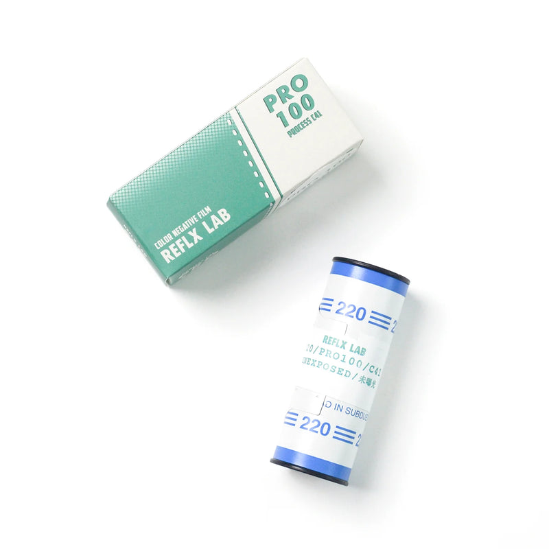 Reflx Lab Pro 100 ISO 100 220 Color Film - Medium Format