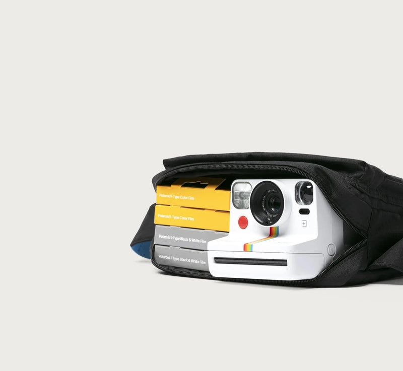 Ripstop Polaroid Crossbody Bag - Adjustable Carry On Shoulder Bag / Fanny Pack - Essentials Bag
