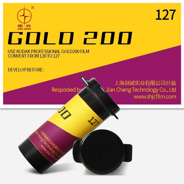 Kodak Gold 200 Color Negative Film - 127 Format