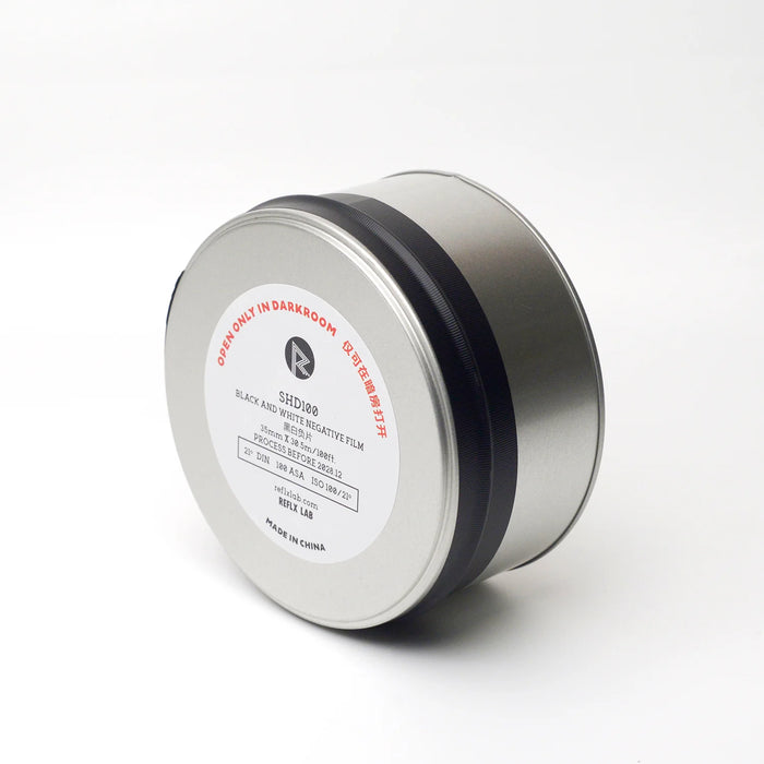 REFLX LAB LUCKY SHD100 BLACK & WHITE 35MM 100FT BULK ROLL