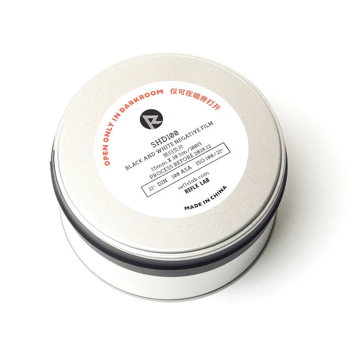 REFLX LAB LUCKY SHD100 BLACK & WHITE 35MM 100FT BULK ROLL