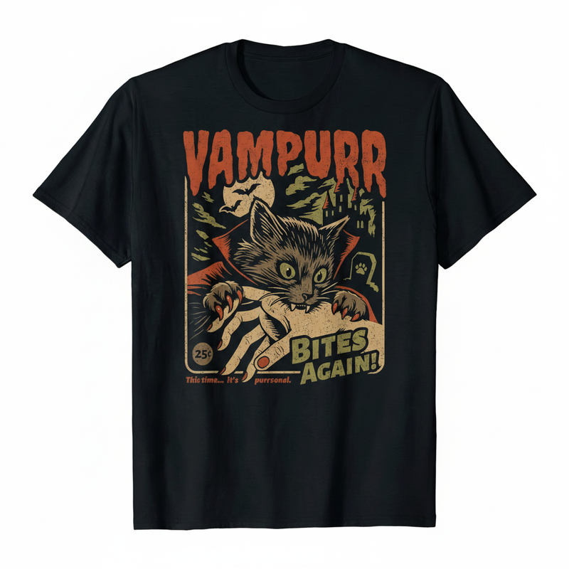 Vampurr Bites Again – Studio Flat Lay Mockup
