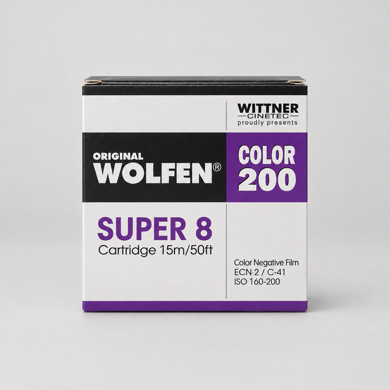 Wolfen Super 8 studio product photo
