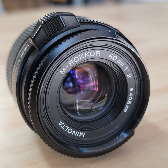 Minola M-Rokkor 40mm f/2 M-Mount Lens