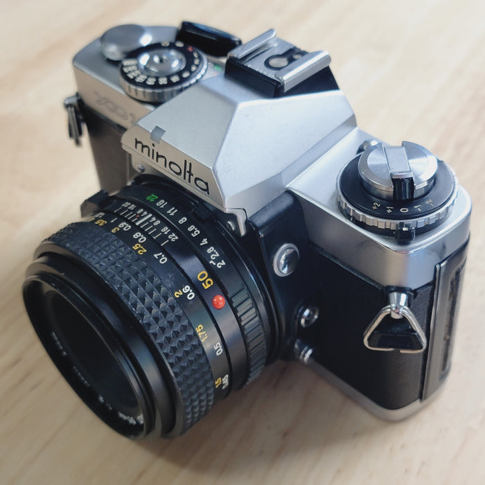 Minolta XD 11 with MD 50mm f/1.2