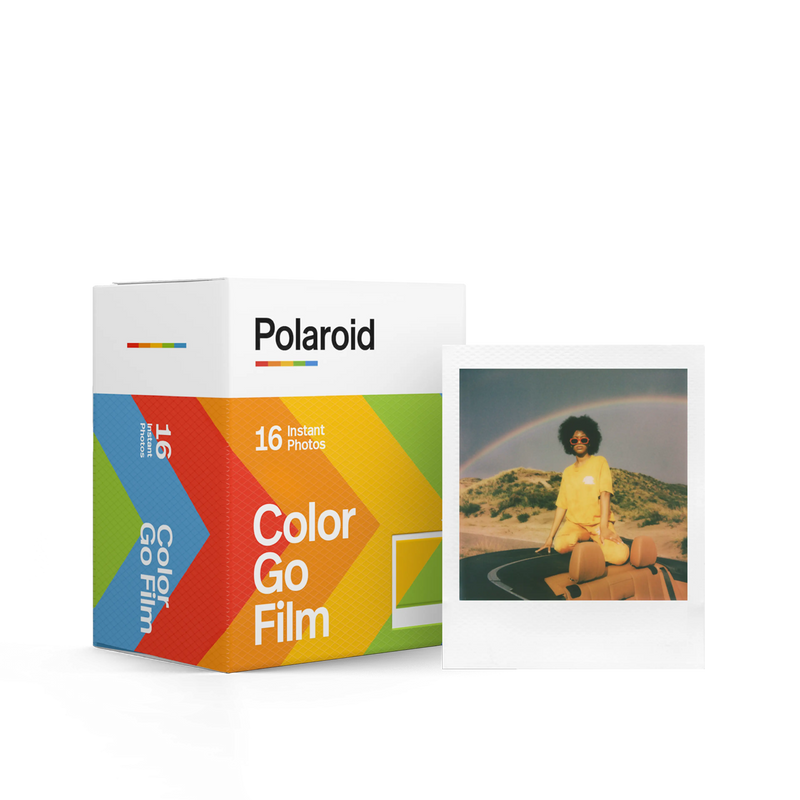 Polaroid Go Double Pack Film: Instant Camera Film ISO 600, 8 Exposures Each - 32 Photos