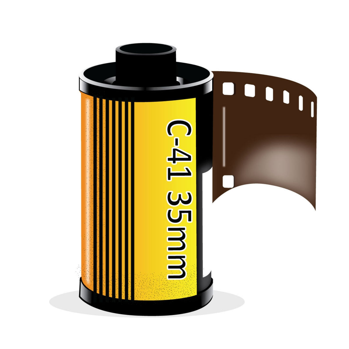 c41 film black and white clipart