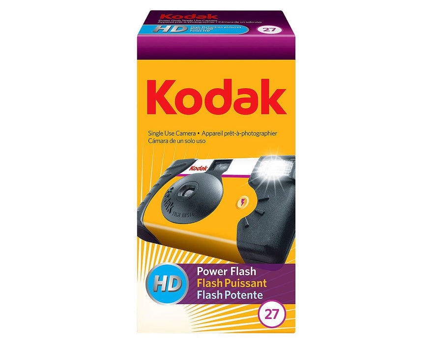 Kodak Power Flash 27 Exp Single Use Disposable 35mm Camera