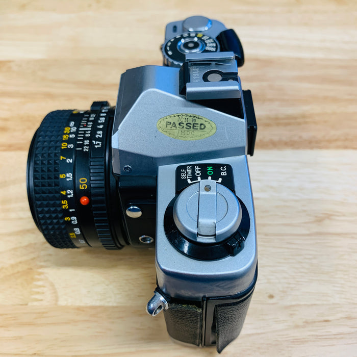 Minolta XG-1 with Minolta 50mm F/1.7 MD Mount Manual Focus Lens