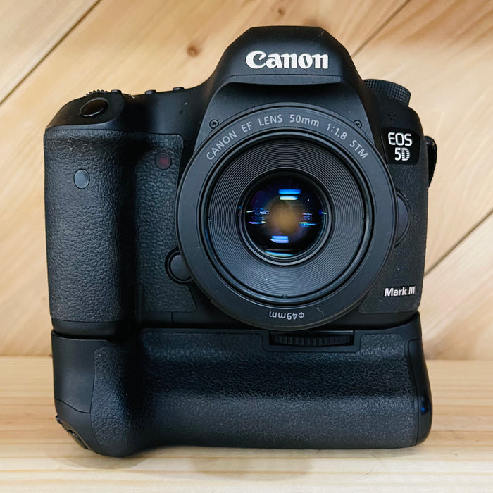 Canon 5D lll Body and Grip Only. Lens NOT Included