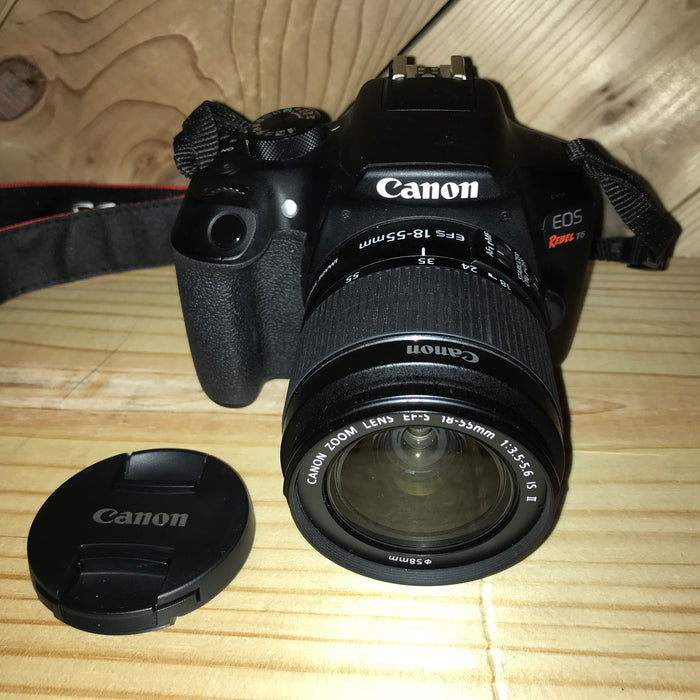 Canon Rebel T6 w/ 18-55 and 75-300 lenses