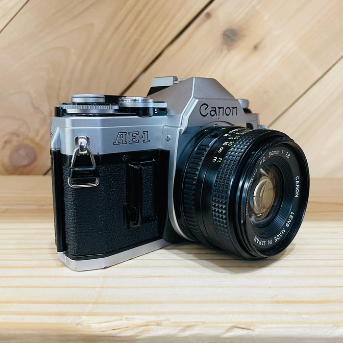 Canon AE-1 W/ 50mm 1.8 FD Lens S#4183005