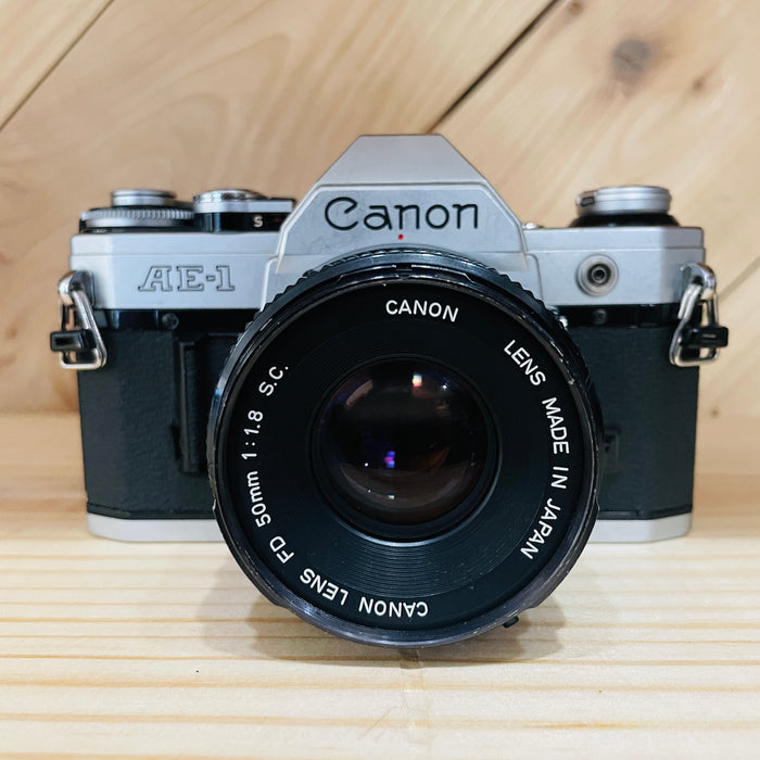 Canon AE-1 W/ 50mm 1.8 FD Lens S#1460723