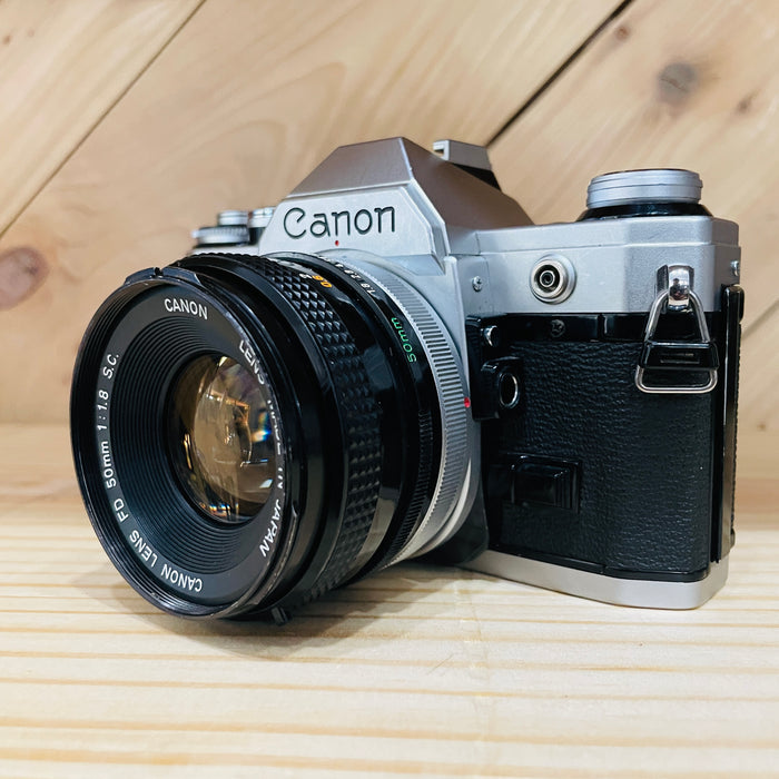 Canon AE-1 W/ 50mm 1.8 FD Lens S#1460723