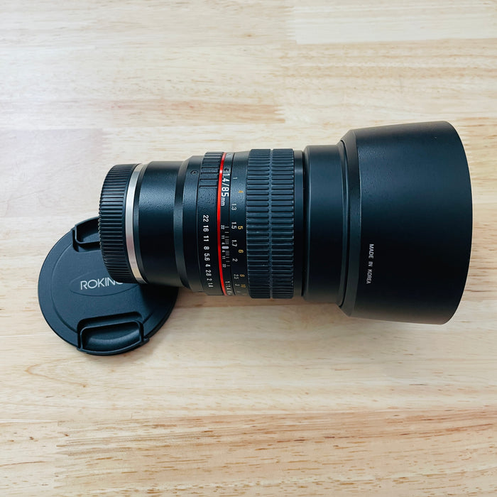 ROKINON 85mm F1.4 Manual Focus Lens Sony E Mount