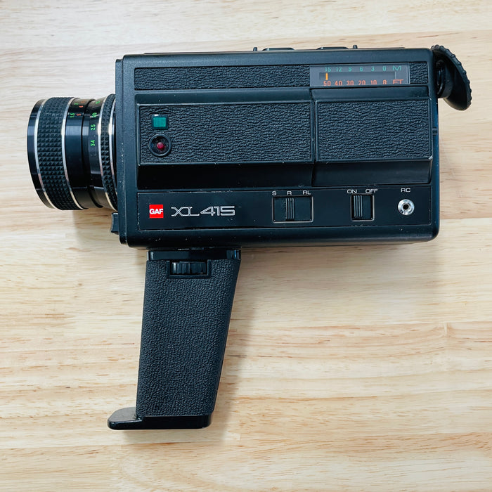 GAF XL 415 Super 8 Film Video Camera