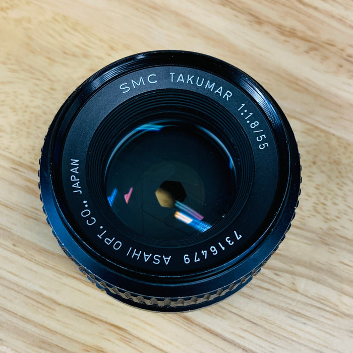 Asahi SMC Takumar 55mm f/1.8 Lens