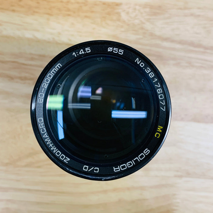 Soligor MC C/D Zoom Macro Lens 80-200mm 1:4.5 for Olympus