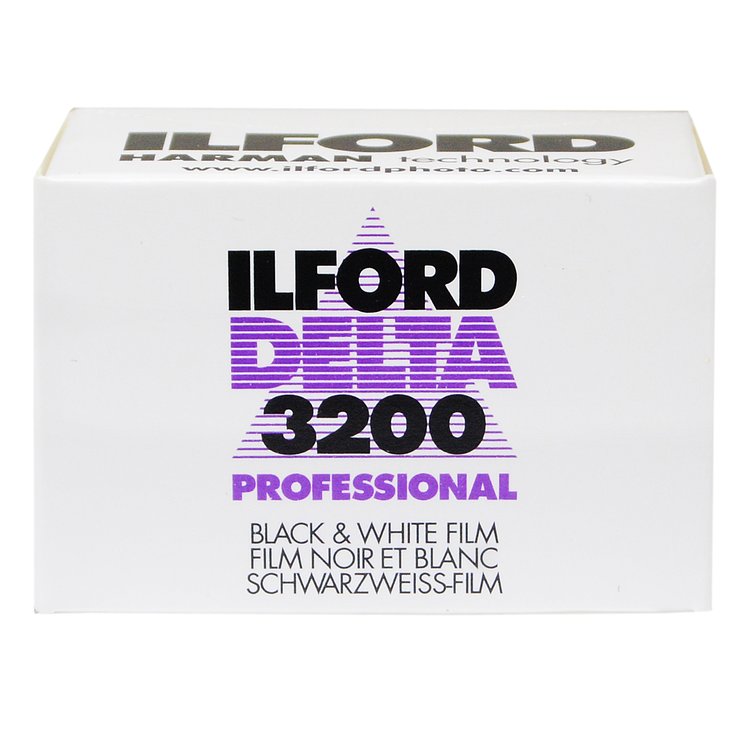 Ilford Delta 3200 ISO 3200 35mm B&W Film - 36 Exposures Professional