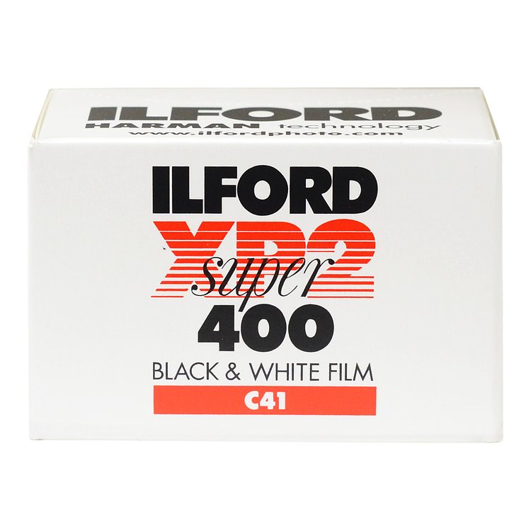 Ilford XP2 Super ISO 400 35mm B&W Film - 36 Exposures