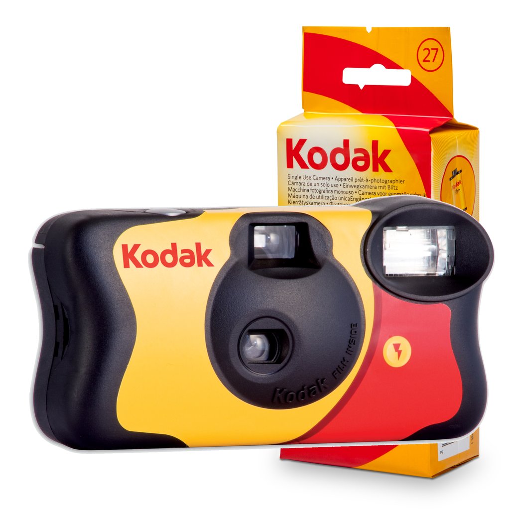 Kodak FunSaver Flash 27 Exp Single Use Disposable 35mm Camera — Legacy  Photo Lab