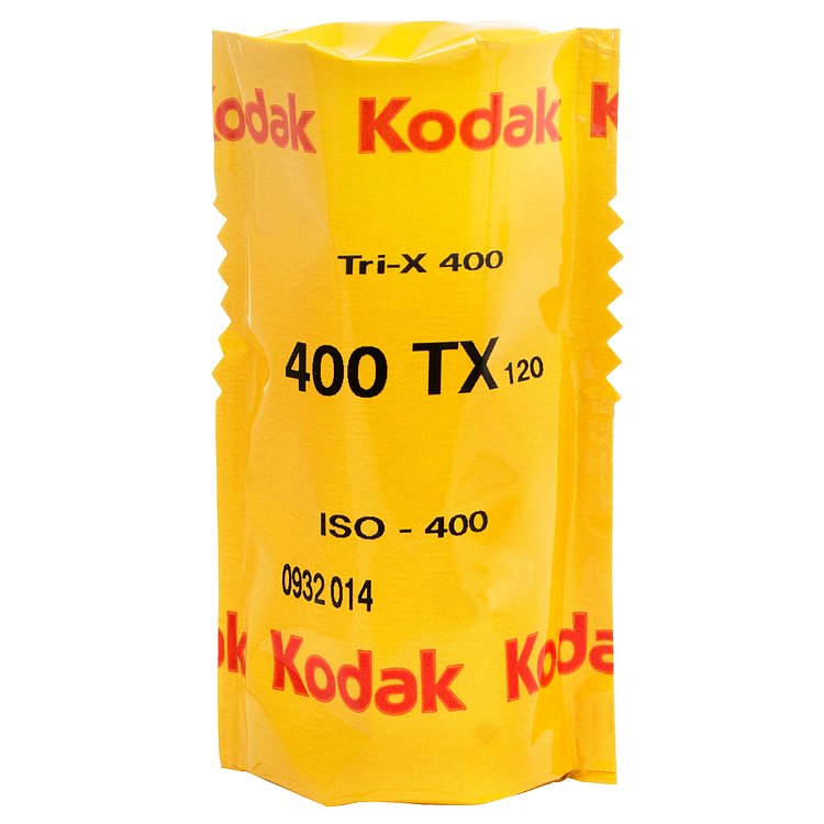 Kodak Professional Tri-X 400 Black and White Negative Film - 120 Roll Film (Single Roll)