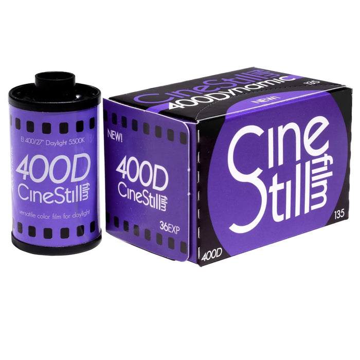 CineStill 400D versatile color negative film, 35mm