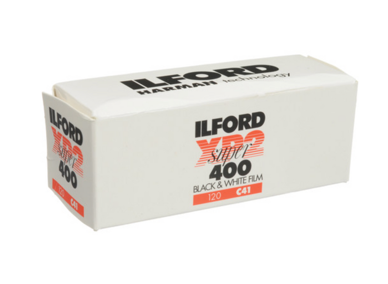 ILFORD 400 XP2 Super Film - Black & White - 120 Format (Single Roll)