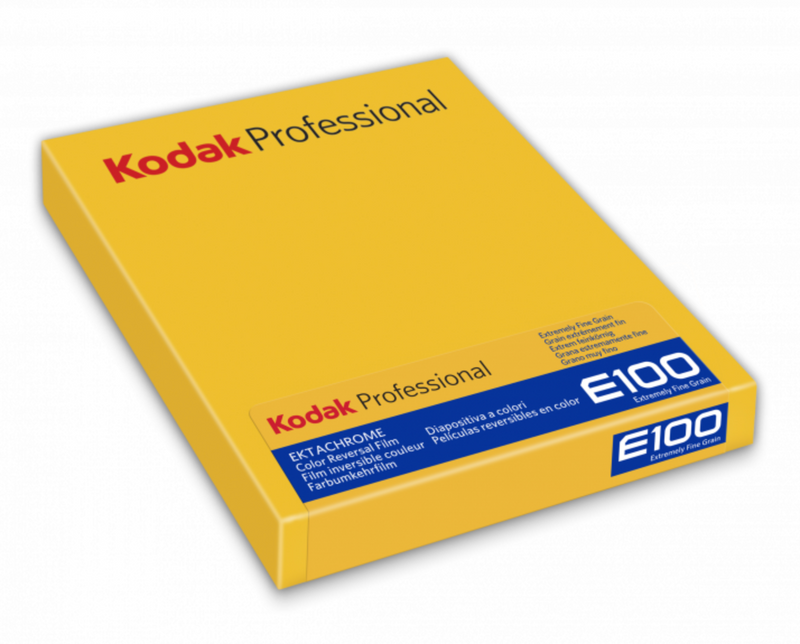 Kodak Ektachrome E100D 100 ISO 4x5/10 Sheets