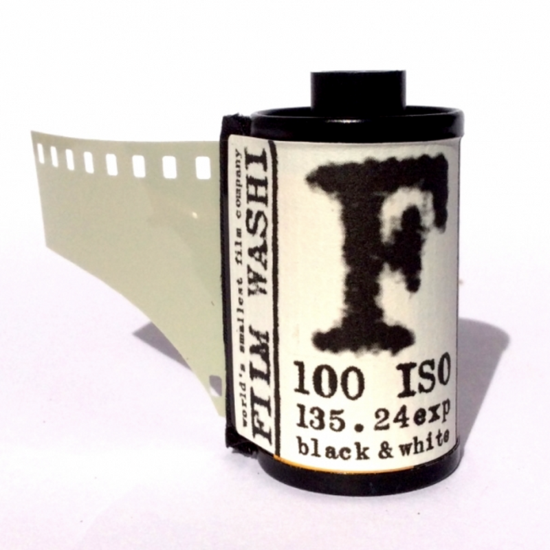 Film Washi "F" 100 ISO 35mm - 24 exp - Re-purposed Specialty Film