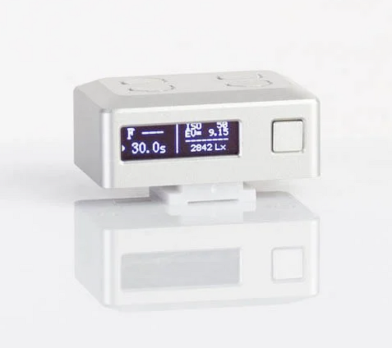 KEKS EM 01 - Shoe Mount light meter - SILVER/BLACK