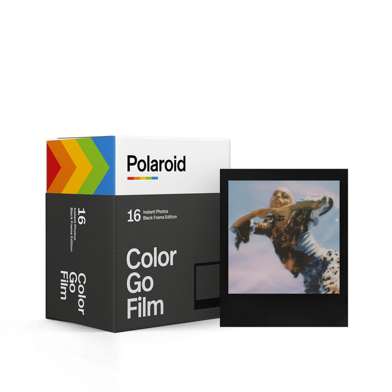 Polaroid Go Color Film - Double Pack 32 Photos Black Frame