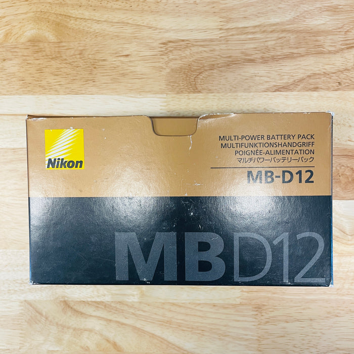 Open Box OEM Nikon MB-D12 Battery Grip for D800/D800E/D810/D810A