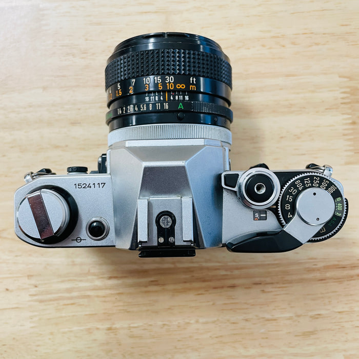 Canon AE-1 W/ 50mm 1.4 FD Lens S#1524117