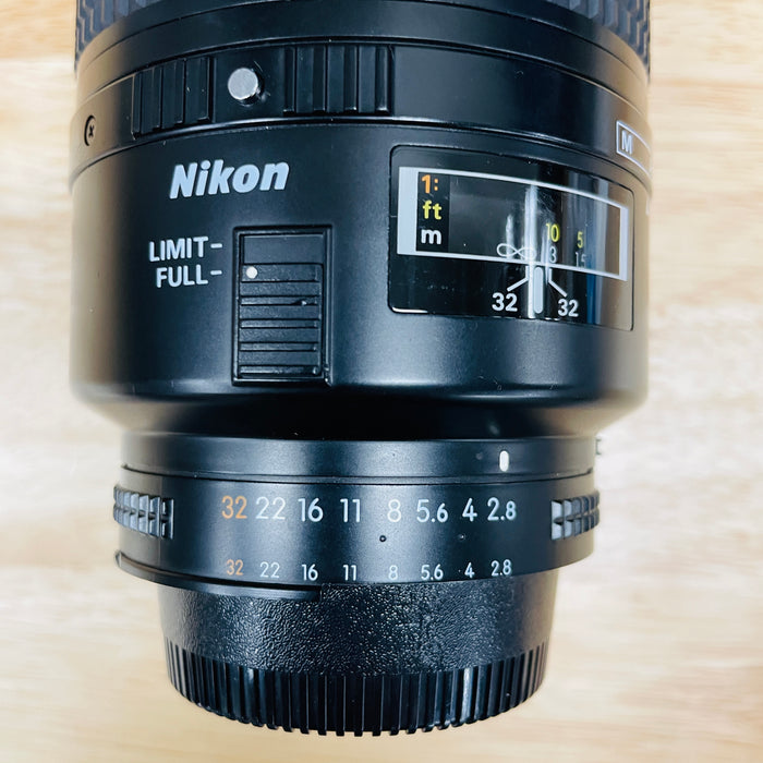 USED Nikon AF MICRO NIKKOR 105mm f/2.8 D Autofocus Lens {52}