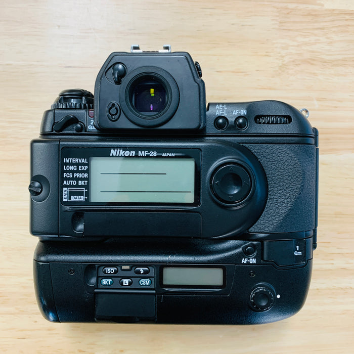 Nikon F5 w/ MF-28 Back - Body and 35mm Nikon Lens — Legacy Photo Lab