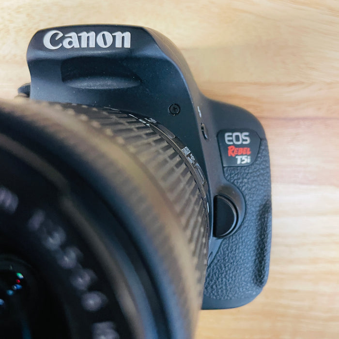 Canon EOS Rebel T5I DSLR Camera Body and 18-55 STM Lens {18MP}