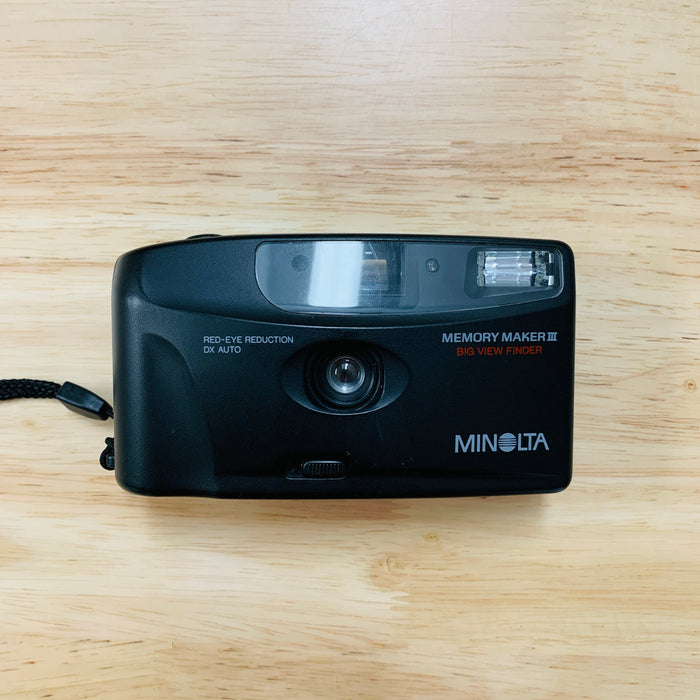 Minolta Memory Maker III P&S 35mm Film Camera