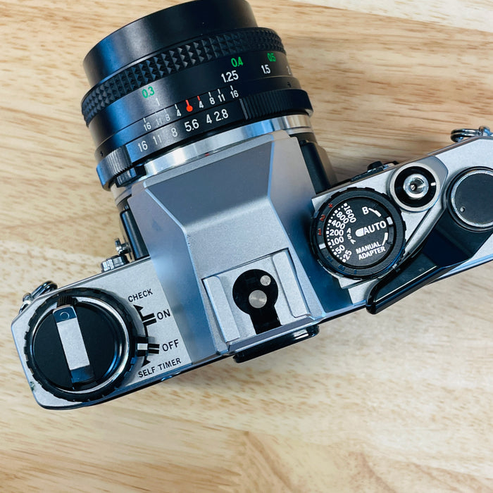 Olympus OM-10 With 28mm 2.8 Vivitar Lens