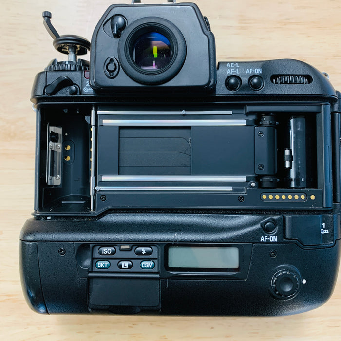 Nikon F5 w/ MF-28 Back - Body and 35mm Nikon Lens