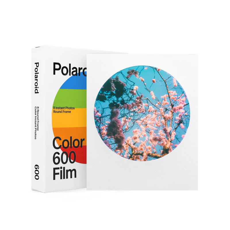 Polaroid Color 600 Film - Round Frame Edition