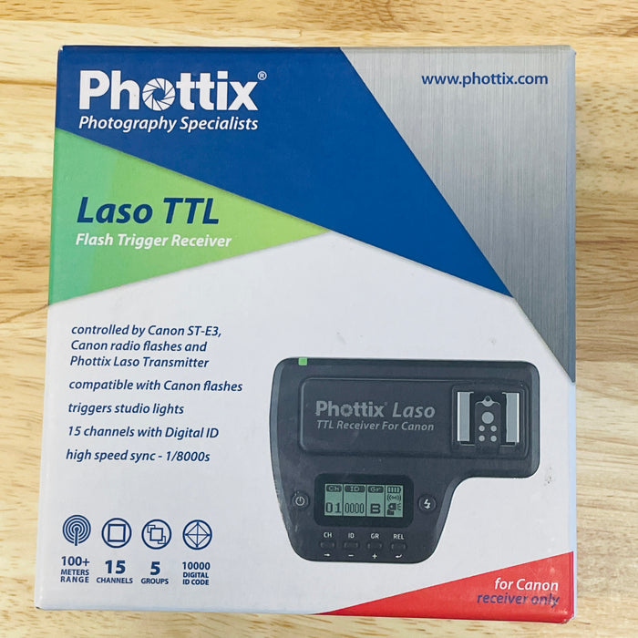 Phottix Laso TTL Flash Trigger Receiver for Canon (PH89091)