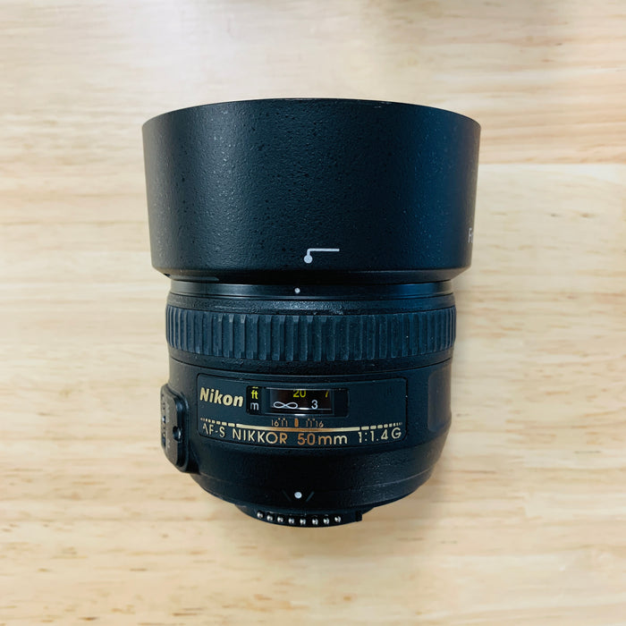 Nikon Nikkor 50mm f/1.4 G - AF-S Lens