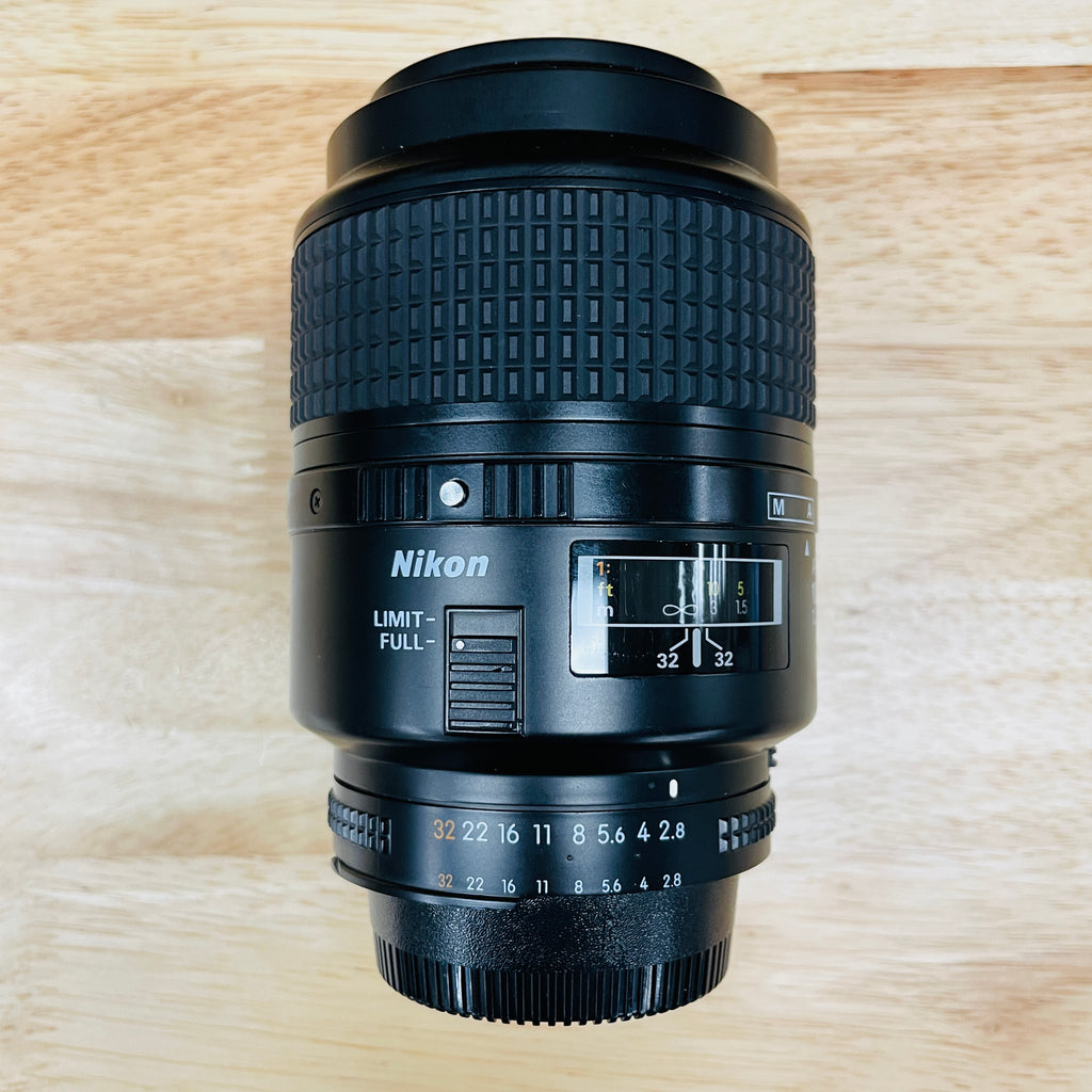 USED Nikon AF MICRO NIKKOR 105mm f/2.8 D Autofocus Lens {52}