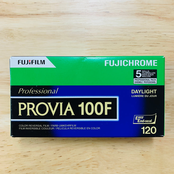 Fuji Provia 100F (ProPack 5 Rolls) 120 Film. - Expired 07/2019