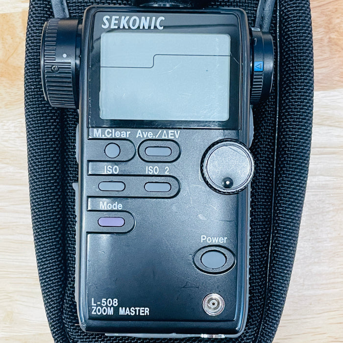 USED Sekonic L-508 Zoom Master Light Meter spot meter