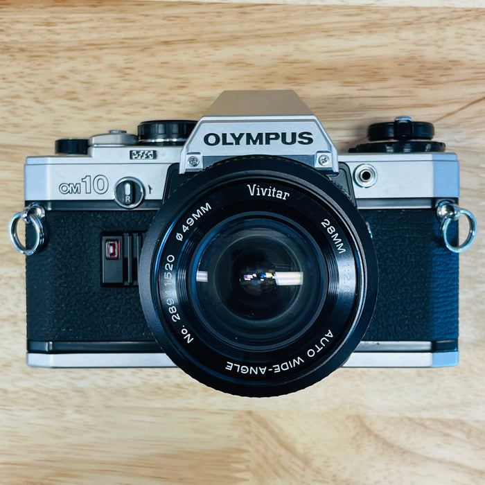 Olympus OM-10 With 28mm 2.8 Vivitar Lens