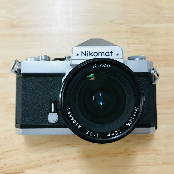 Nikomat with 28mm 3.5