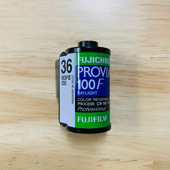 Fuji Provia 100F (Ea) 35mm x 36 exp. - Expired 05-07/2018